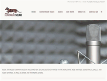 Tablet Screenshot of huntawaysound.com